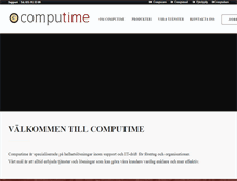 Tablet Screenshot of computime.se